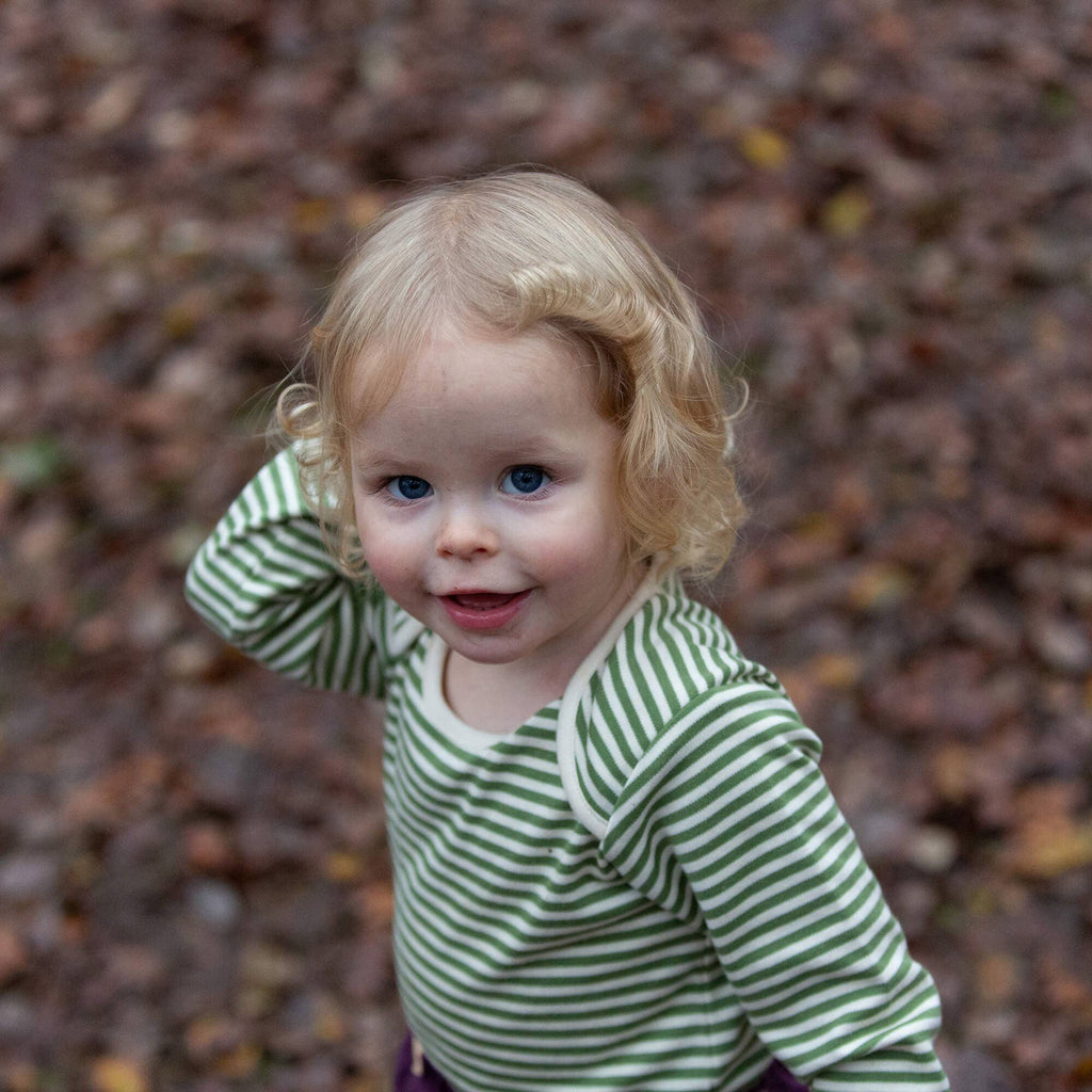 Organic Cotton Bodysuit 2 Pack - Olive Green, Ducks