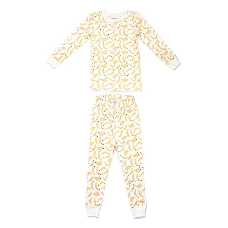 Organic Cotton Pajama Set - Bananas