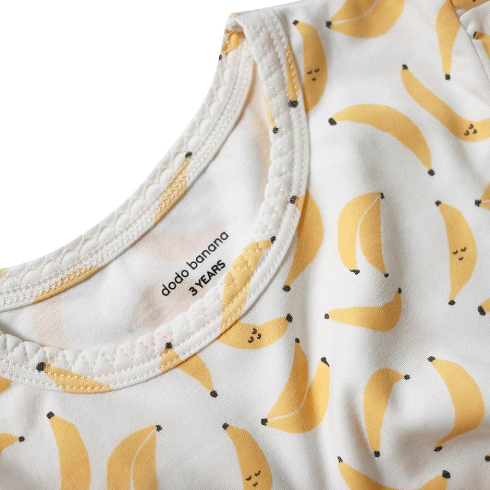 Organic Cotton Nightgown - Bananas