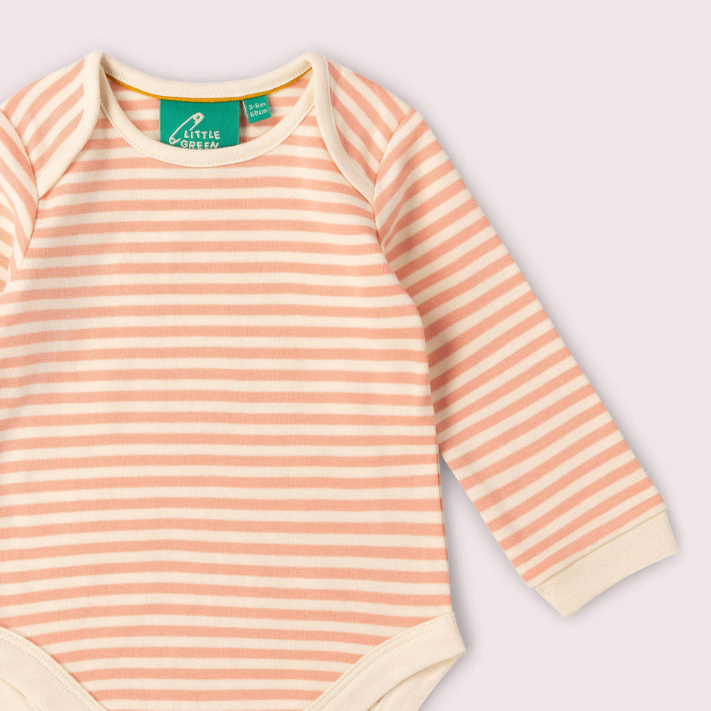 Organic Cotton Bodysuit 2 Pack - Pink, Petals