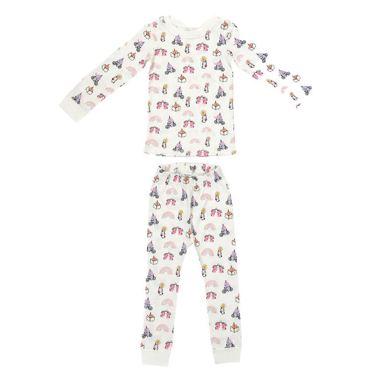 Organic Cotton Pajama Set - Unicorn